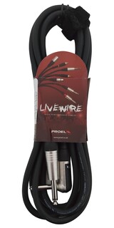 Foto 2 | Cable para Instrumento Proel LW GC120LUu03 6.3 mm Mono Recto a 6.3 mm Angulado 3 m