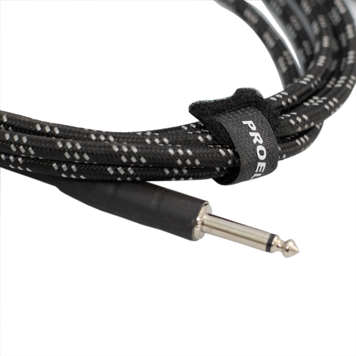 Foto 2 | Cable de Guitarra Bajo Instrumento Textil Proel Brv100lu3bw 3 m