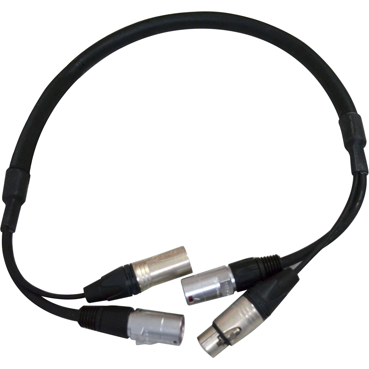 Cable Hibrido Ethercon Xlr 70 cm para Lineal Proel Ar100lu07