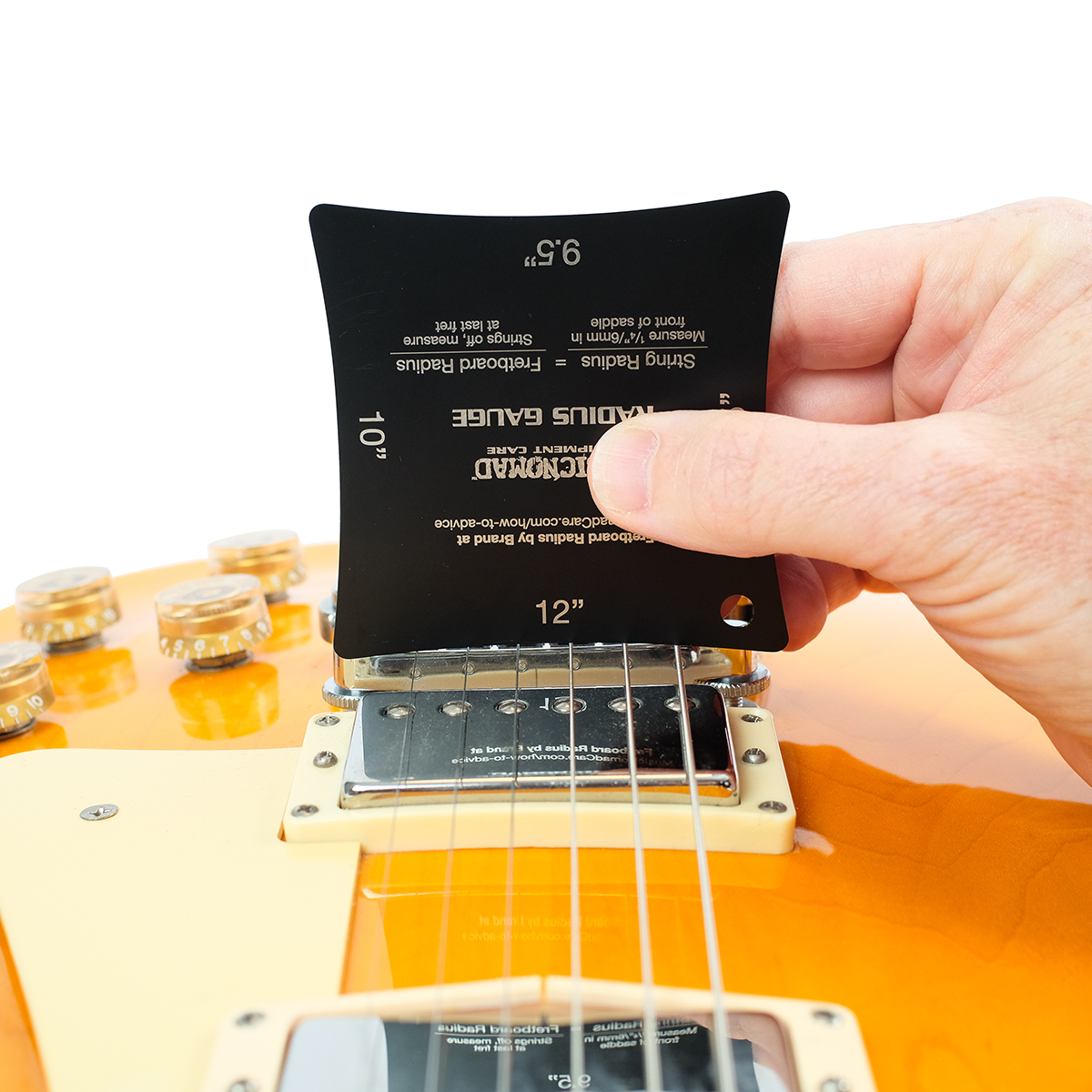 Foto 2 | Music Nomad Mn603 Galgas Para Medir Diapasón Guitarras Bajos Acero Inoxidable