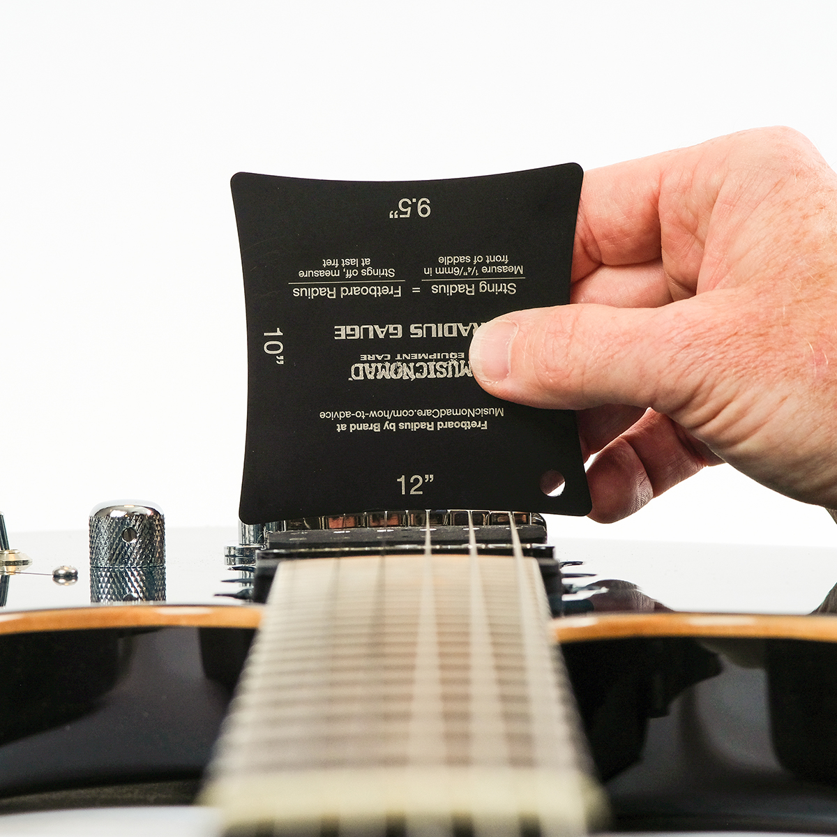 Foto 4 pulgar | Music Nomad Mn603 Galgas Para Medir Diapasón Guitarras Bajos Acero Inoxidable