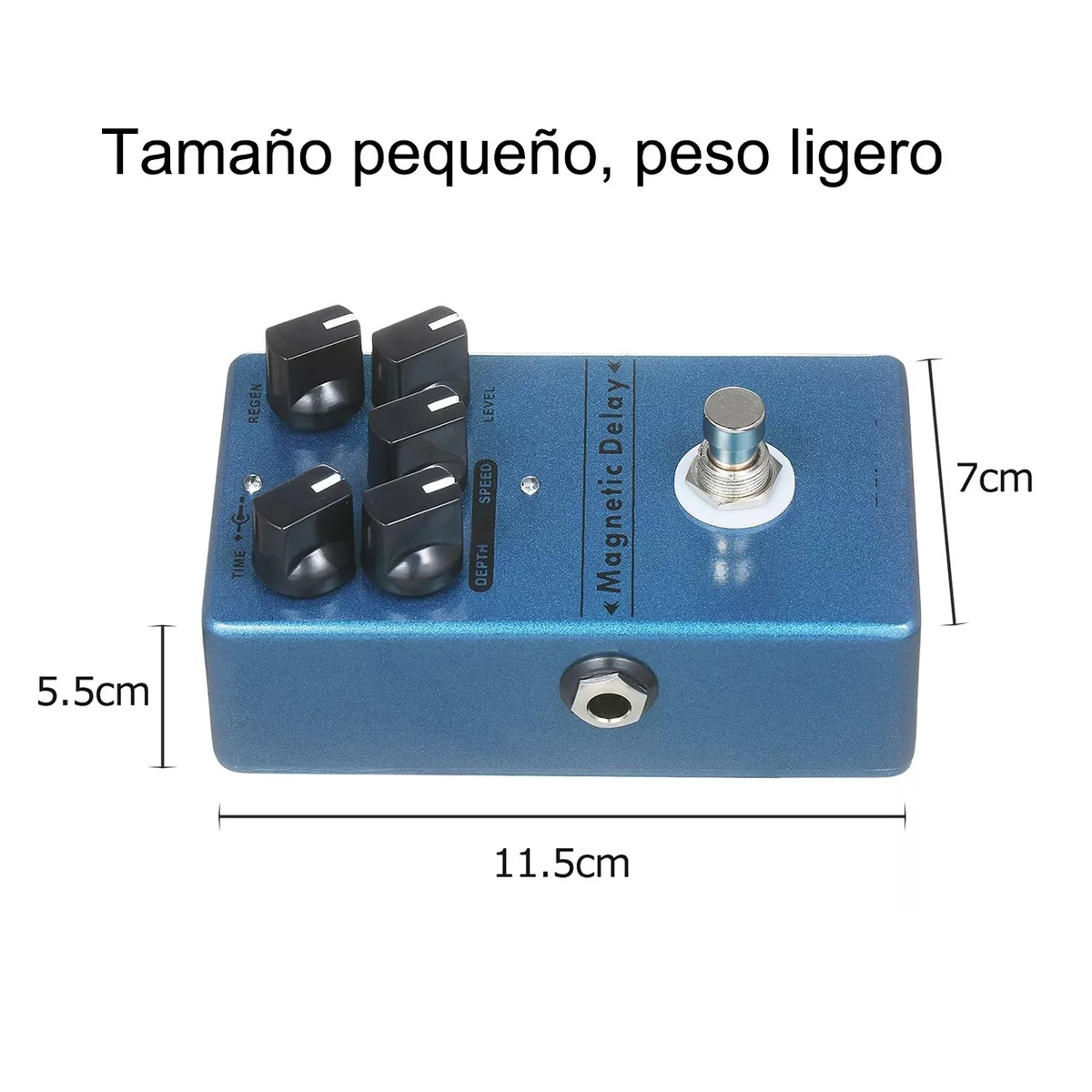 Foto 4 pulgar | Pedal de Efectos para Guitarra Eo Safe Imports Esi-13000 Azul