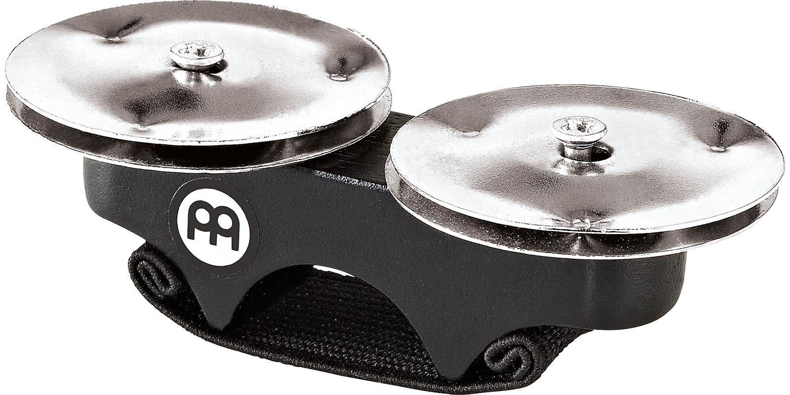 Foto 2 pulgar | Efecto Shaker Meinl Fjs1s-bk para Dedos Tipo Pandero Percusión
