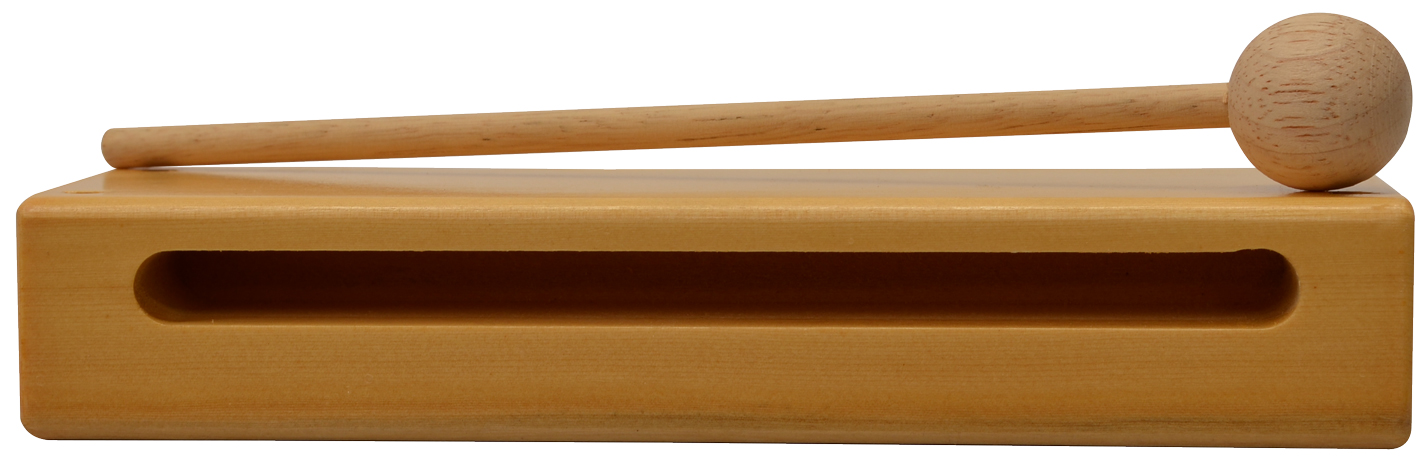 Foto 3 pulgar | Block de Madera New Beat T-23a Redoba Tono Alto con Baqueta