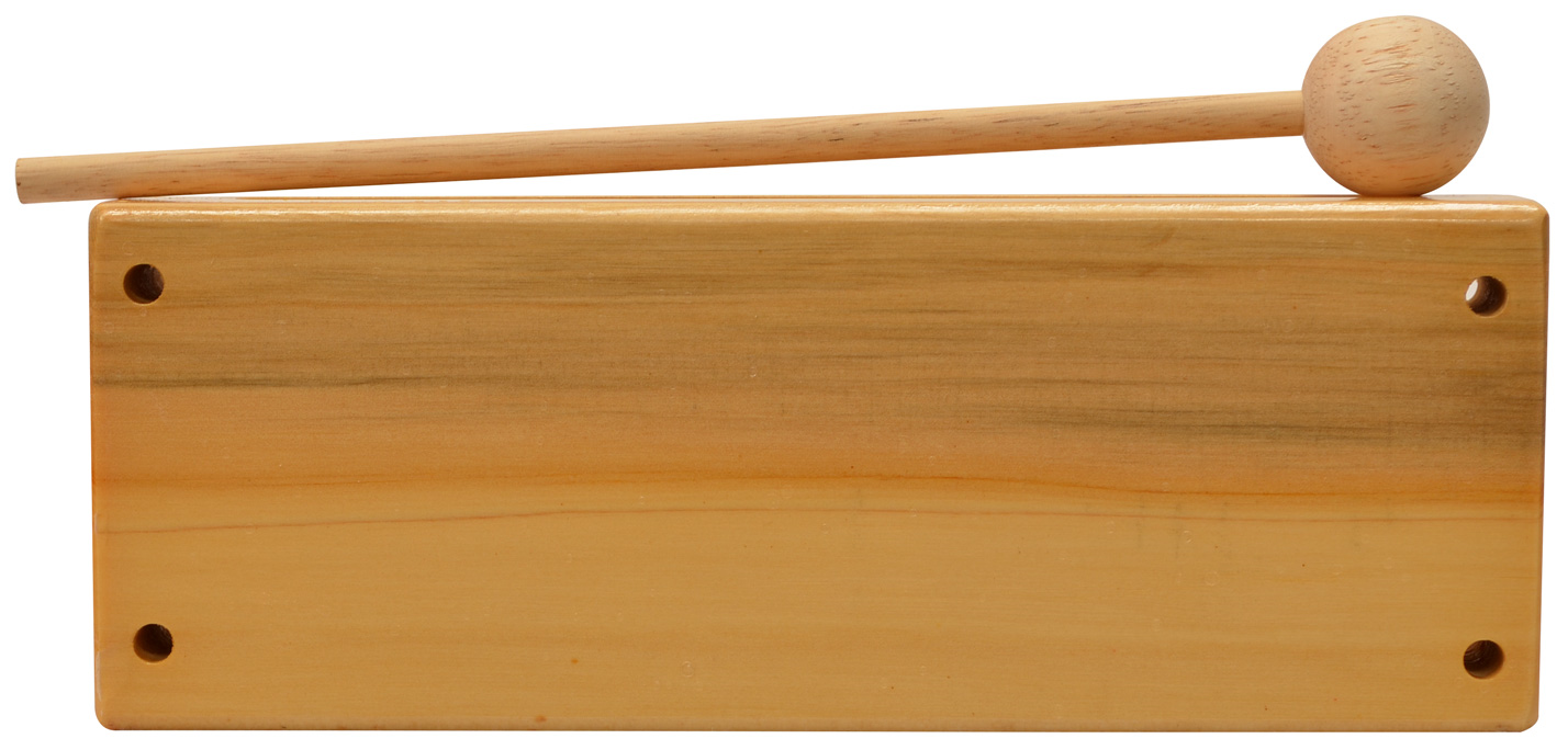 Foto 3 | Block de Madera New Beat T-23a Redoba Tono Alto con Baqueta