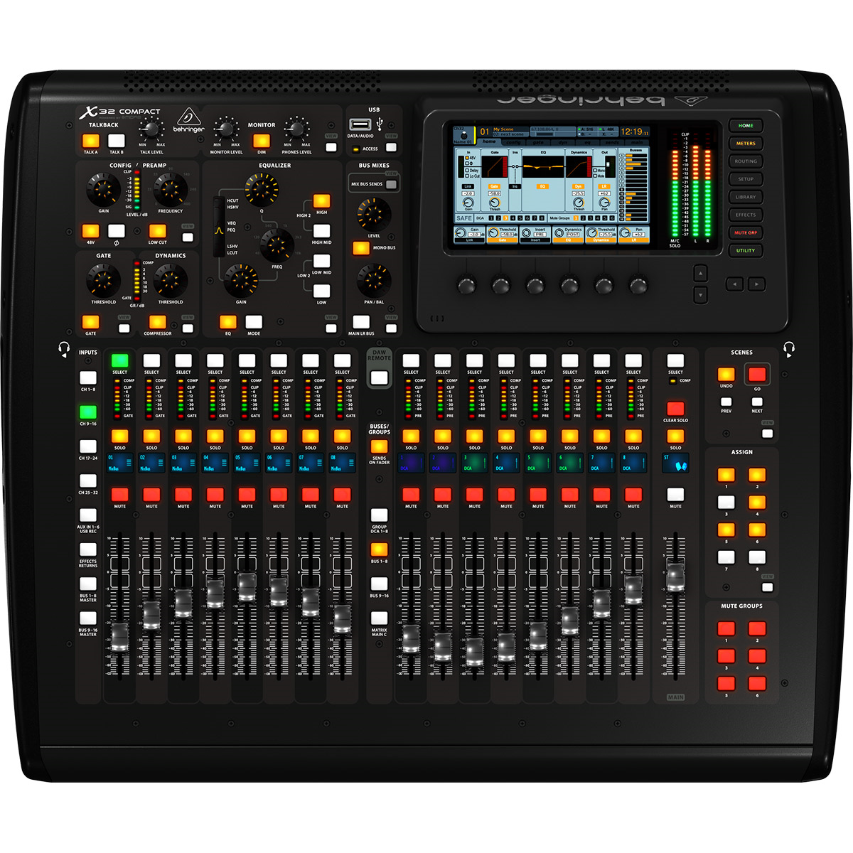 Foto 3 pulgar | Compact Mezcladora Digital de 32 Canales Behringer X32