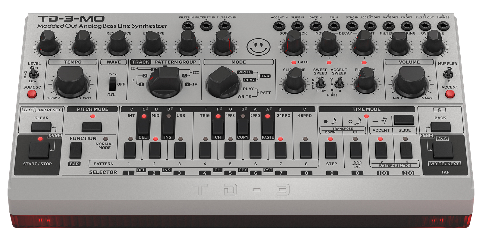 Sintetizador Análogo Dj Rap Behringer Td-3-mo-sr Bass Line