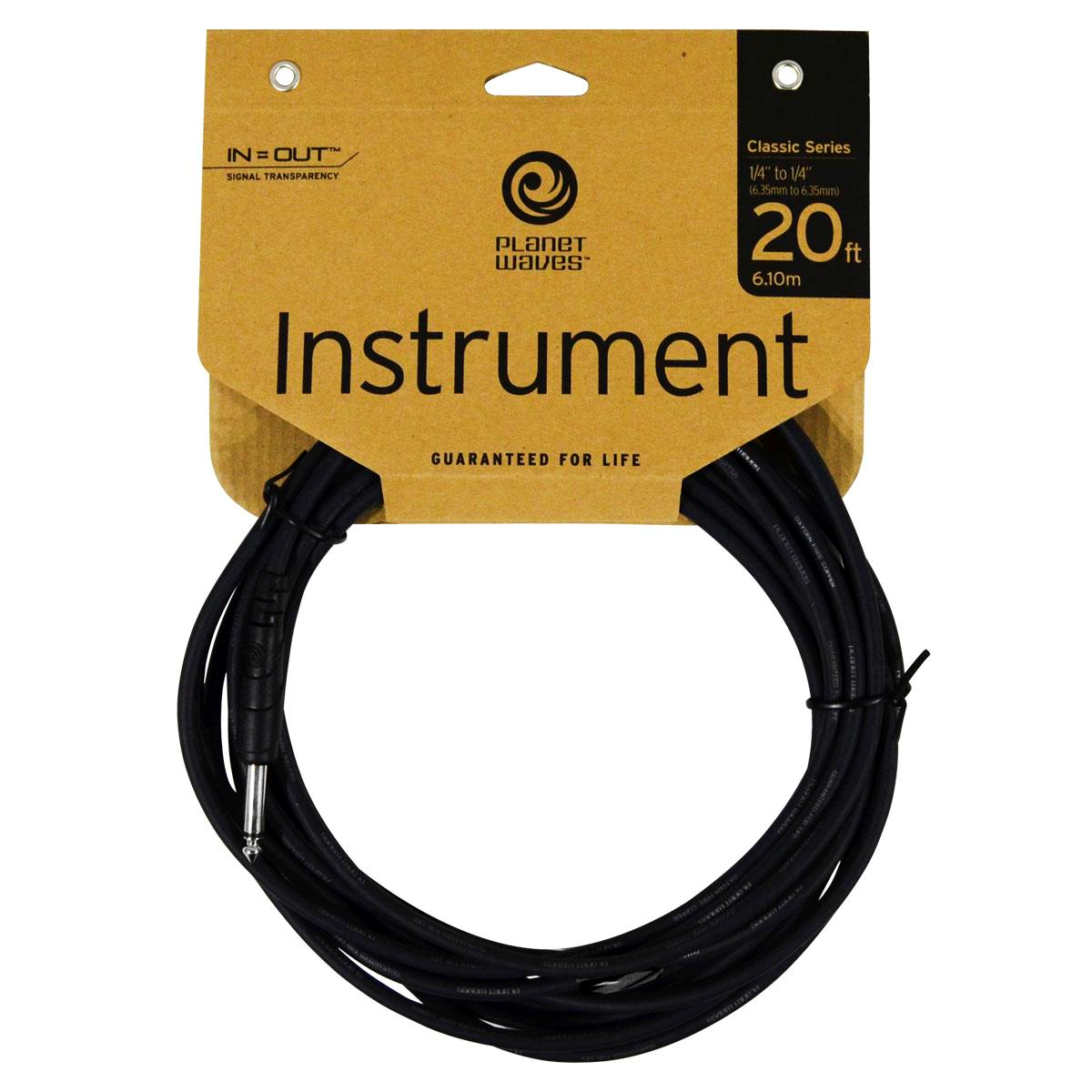 Foto 2 pulgar | Cable Instrumento Guitarra Bajo 6 Metros Daddario Pw-cgt-20