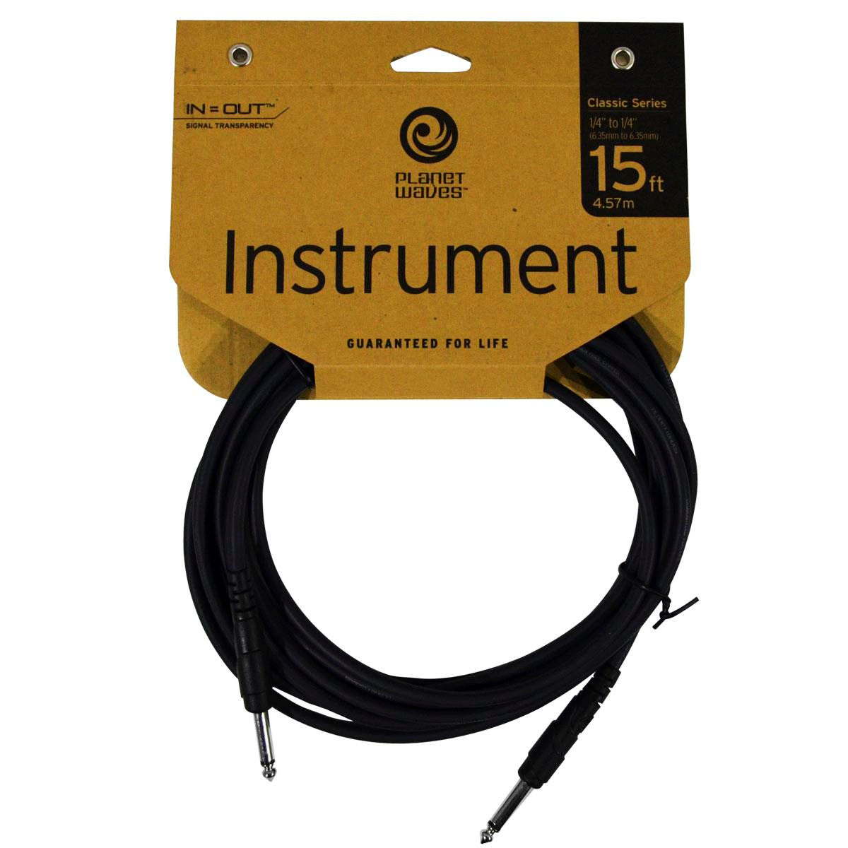 Foto 2 pulgar | Cable Instrumento Guitarra Bajo 4.5 m Daddario Pw-cgt-15