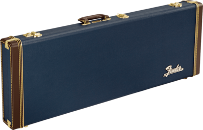 Foto 1 | Fender Estuche De Madera Para Guitarra Stratocaster, Telecaster, Serie Classic, Azul Marino