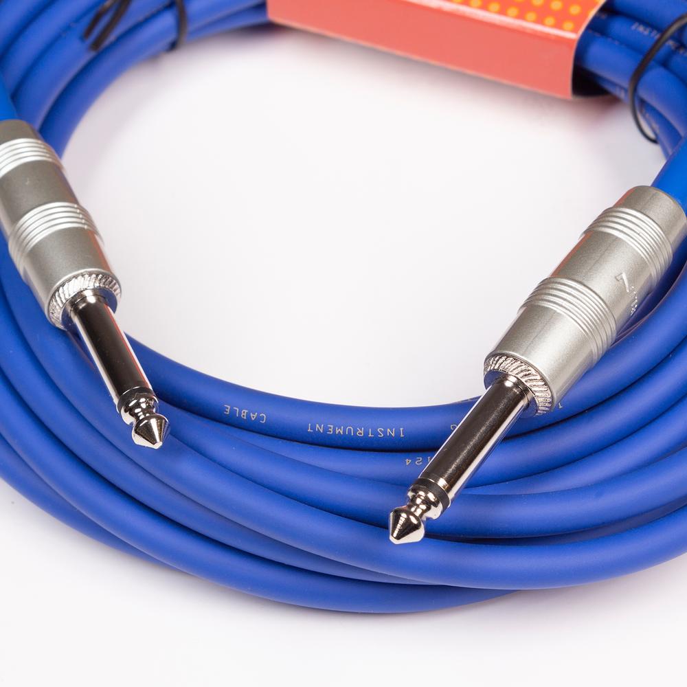 Foto 4 pulgar | Cable Para Instrumento De 6 M Morrison Mrs-6m-i-bl Color Azul Conector 1/4 Pulgada Mono