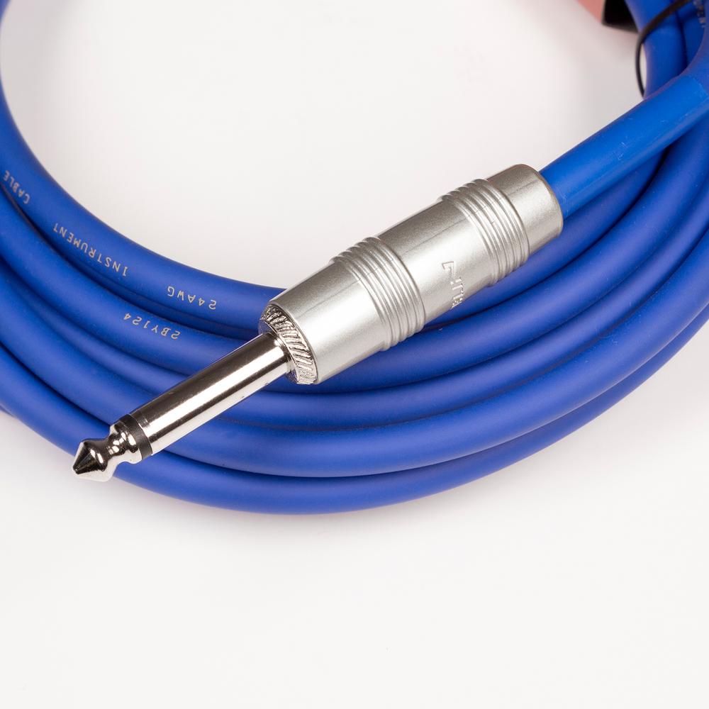 Foto 5 pulgar | Cable Para Instrumento De 6 M Morrison Mrs-6m-i-bl Color Azul Conector 1/4 Pulgada Mono