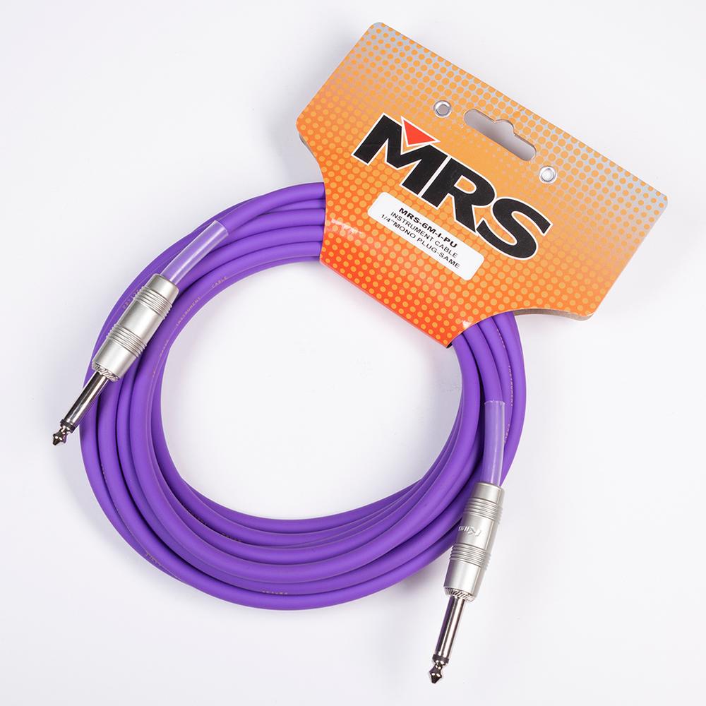 Foto 3 | Cable Para Instrumento De 6 M Morrison Mrs-6m-i-pu Color Purpura Conector 1/4 Pulgada Mono