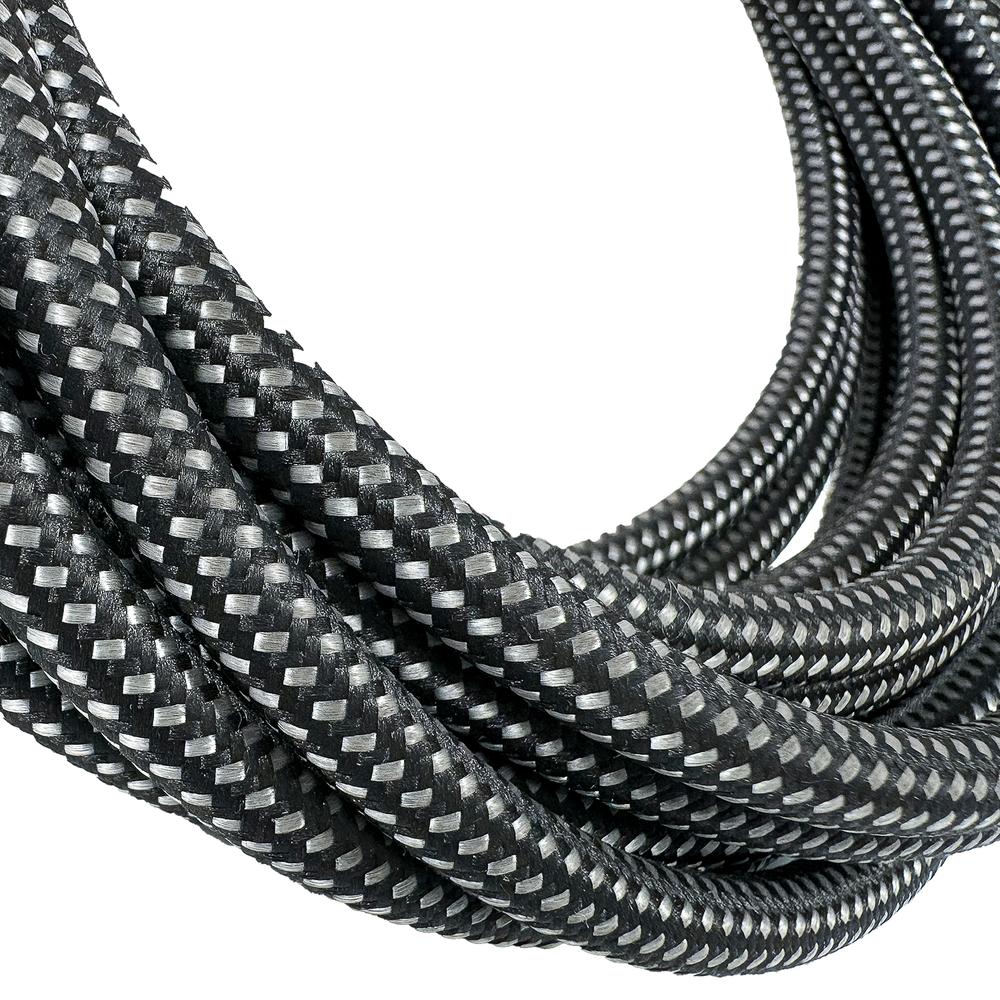 Foto 5 pulgar | Cable Tejido Para Instrumento De 6 M Morrison Mrs-6m-iprg-bk Color Negro Conector 1/4 Pulgada