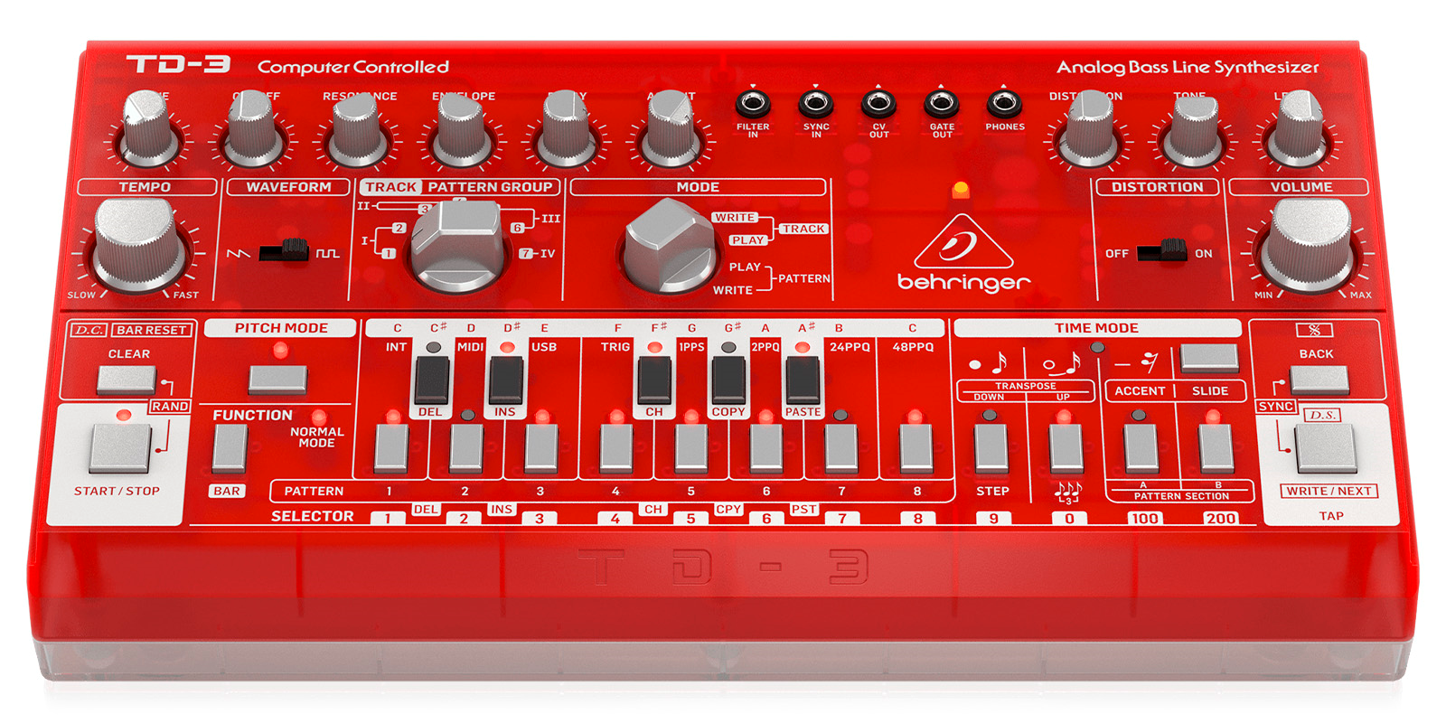 Foto 1 | Sintetizador Bass Line Behringer Td-3-sb Bajo Análogo