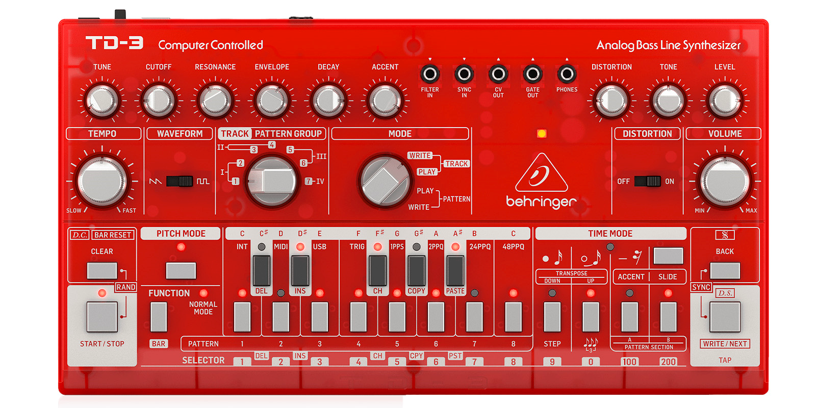 Foto 2 | Sintetizador Bass Line Behringer Td-3-sb Bajo Análogo