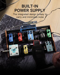 Foto 2 | Pedalera de Guitarra Donner Db-p300 con Fuente de Alimentación-Venta Internacional