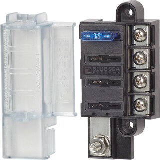 Foto 1 | Bloque De Fusibles Blue Sea Systems 5045 St Blade Compact 4 Circuit - Venta Internacional.
