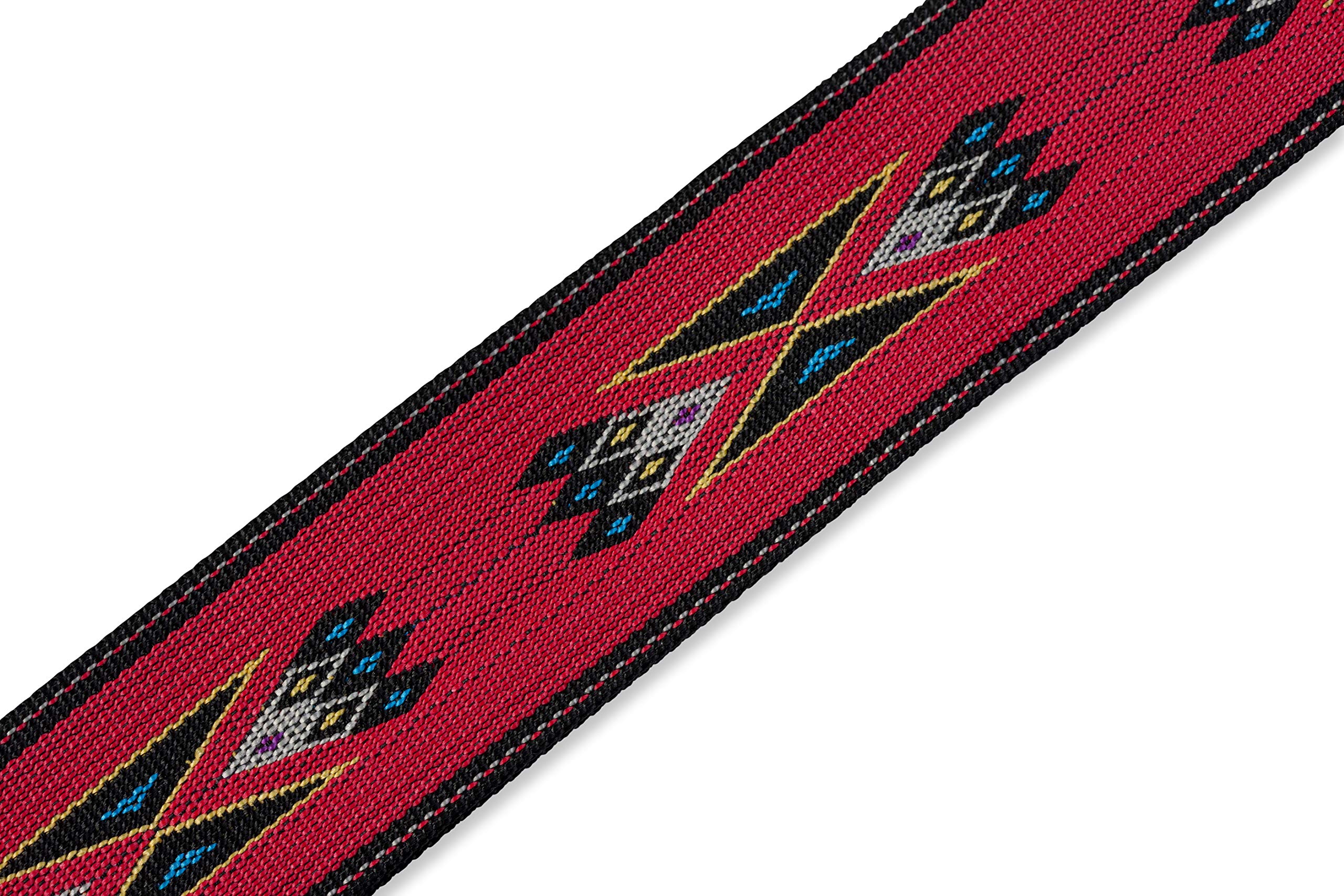Foto 5 pulgar | Correa De Guitarra Levy's Leathers Mssn80-red De 5 Cm De Ancho Ajustable - Venta Internacional.