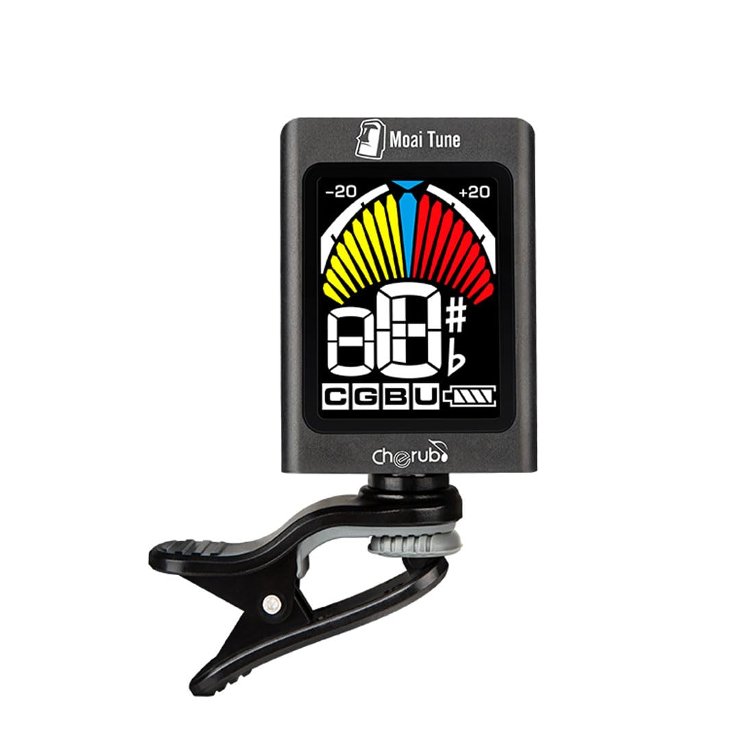 Foto 2 pulgar | Afinador De Guitarra Con Clip Cherub Wst-680 Recargable Con Pantalla Lcd - Venta Internacional.