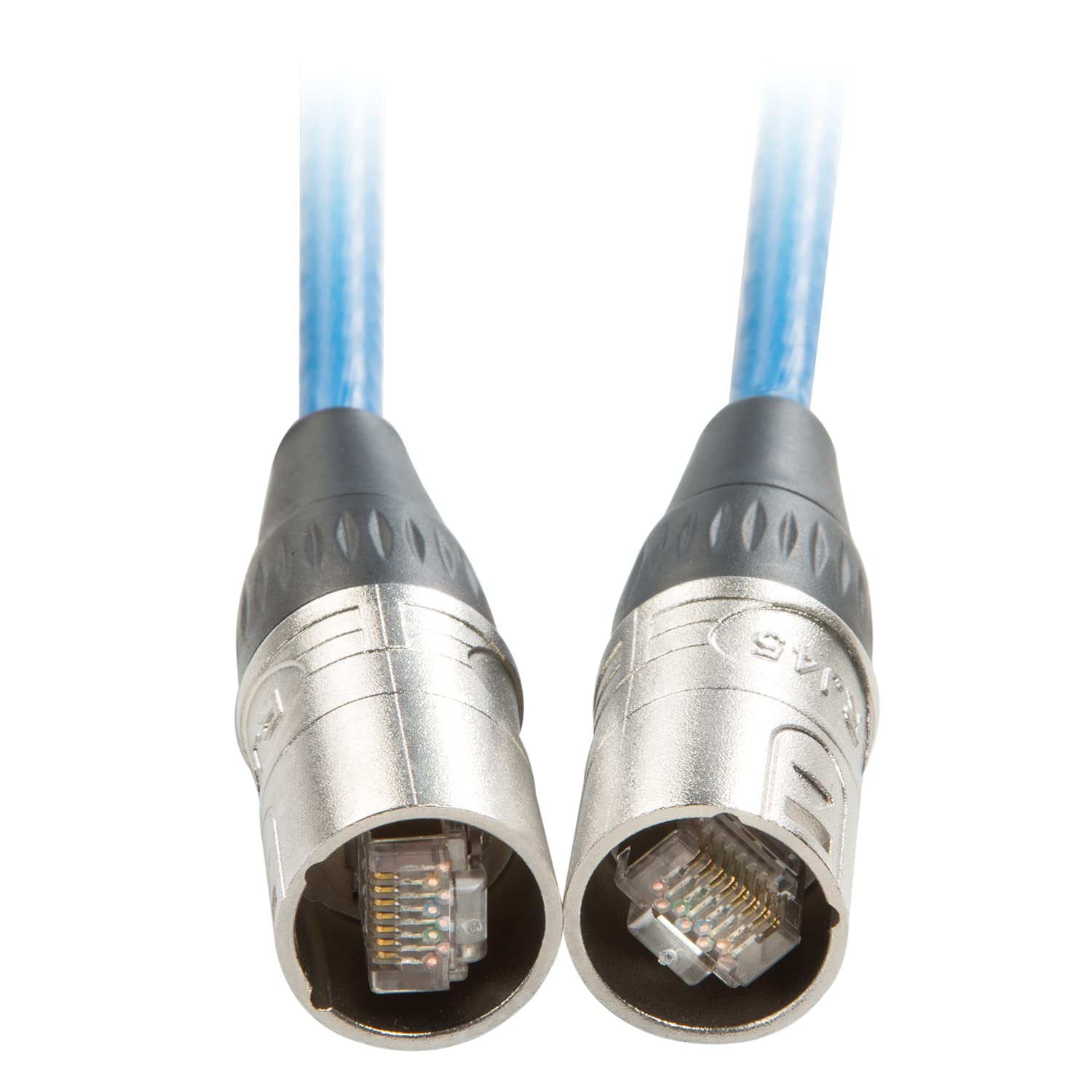 Foto 5 pulgar | Cable Ethercon Lyxpro Blindado Cat6 De 200 Pies, Color Azul Profesional - Venta Internacional.