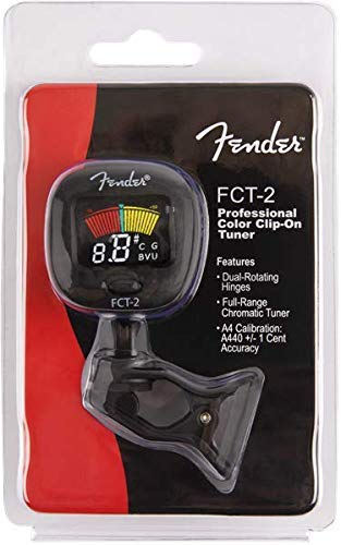 Foto 6 pulgar | Afinador Con Clip Fender Fct-2 Professional Para Guitarra Y Bajo - Venta Internacional.