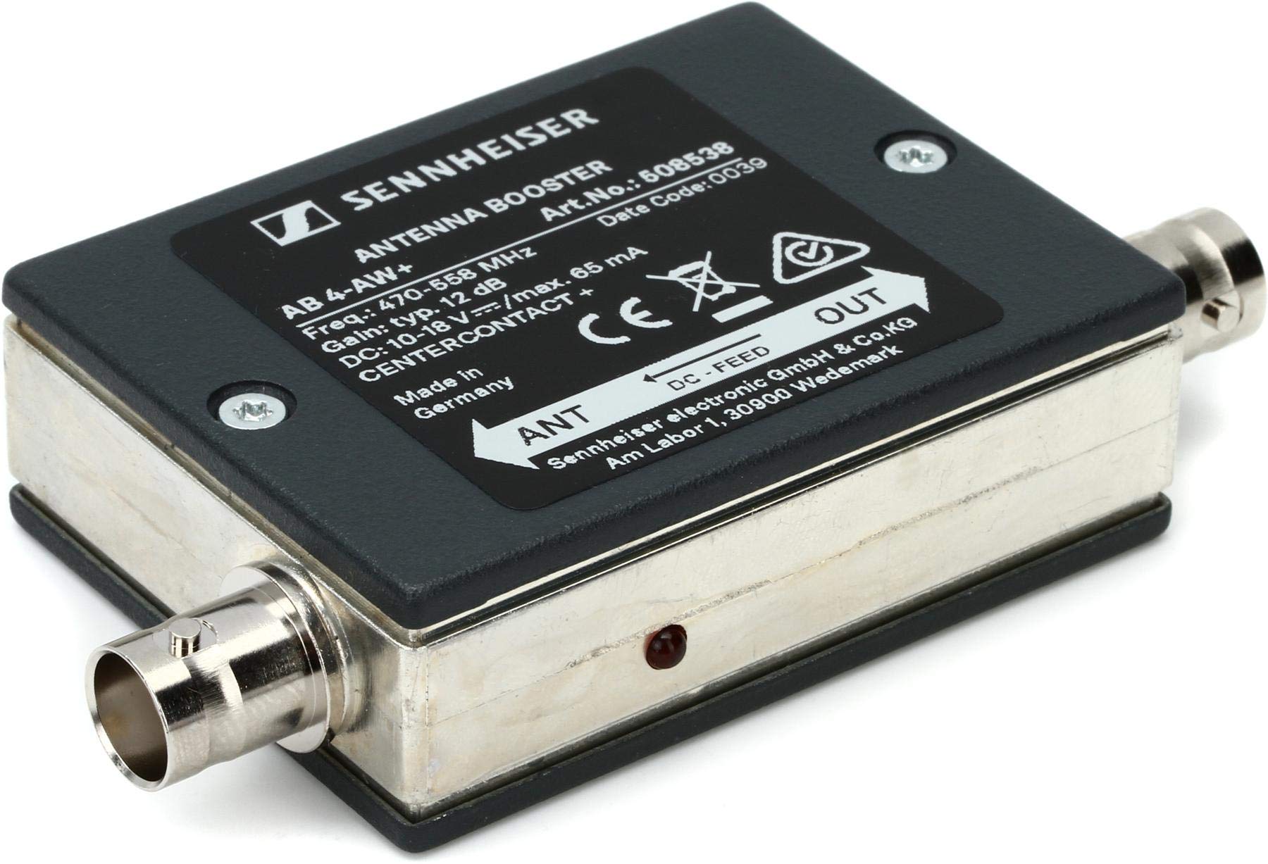Foto 2 pulgar | Amplificador De Antena Sennheiser Ab 4-aw+ En Línea 470-558 Mhz - Venta Internacional.