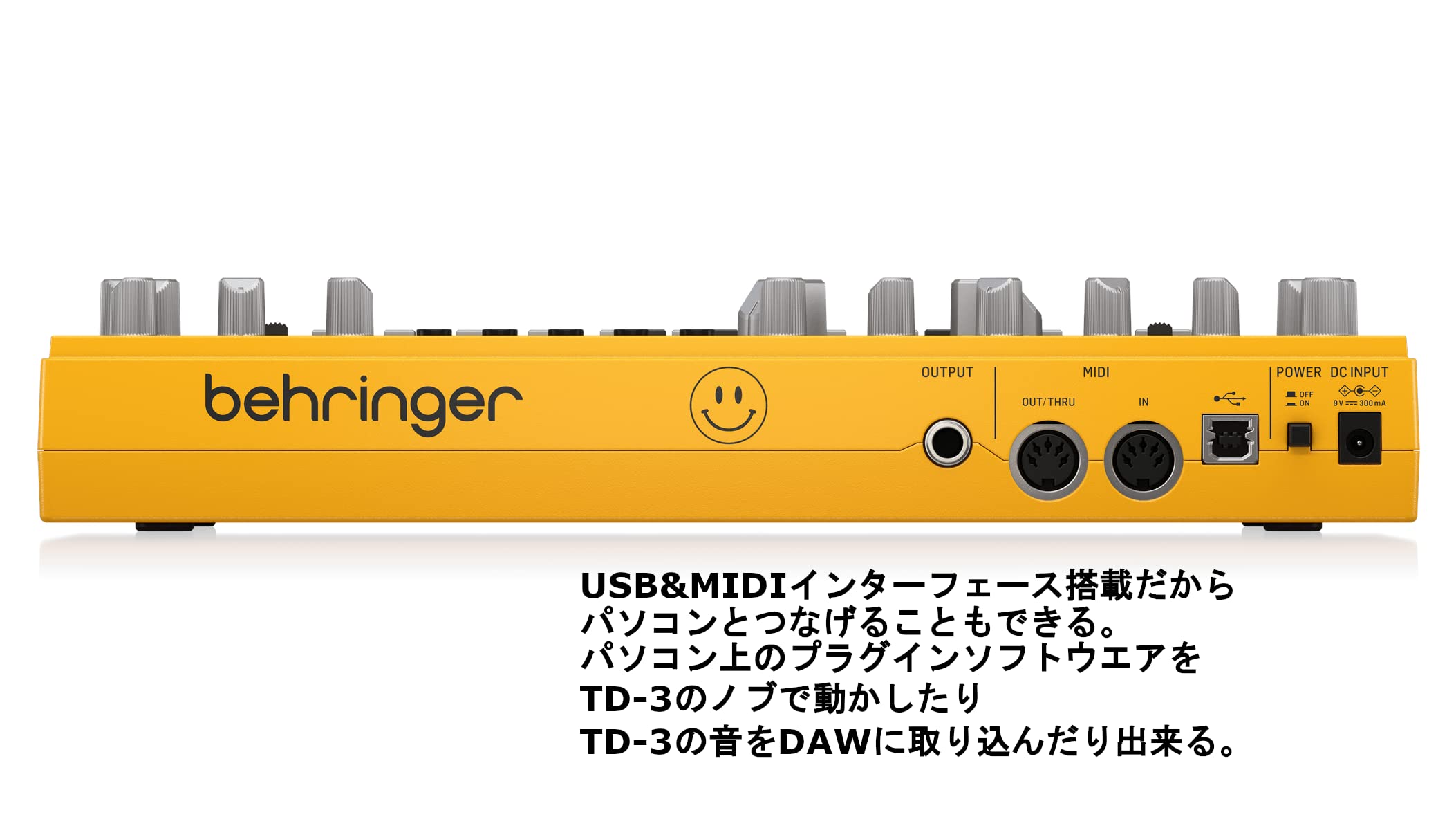 Foto 3 pulgar | Sintetizador Analógico De Líneas De Bajo Behringer Td-3-am Amarillo - Venta Internacional.
