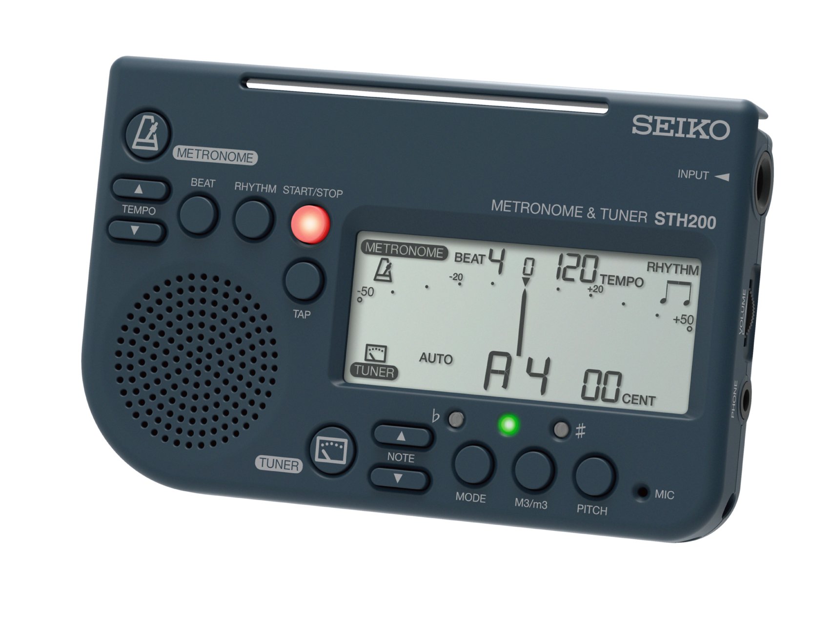 Sintonizador De Metrónomo Seiko Sth200b Con Volumen Alto Para Banda De Música - Venta Internacional.