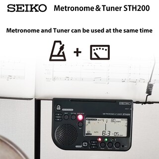 Foto 2 | Sintonizador De Metrónomo Seiko Sth200b Con Volumen Alto Para Banda De Música - Venta Internacional.