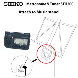Foto 3 | Sintonizador De Metrónomo Seiko Sth200b Con Volumen Alto Para Banda De Música - Venta Internacional.