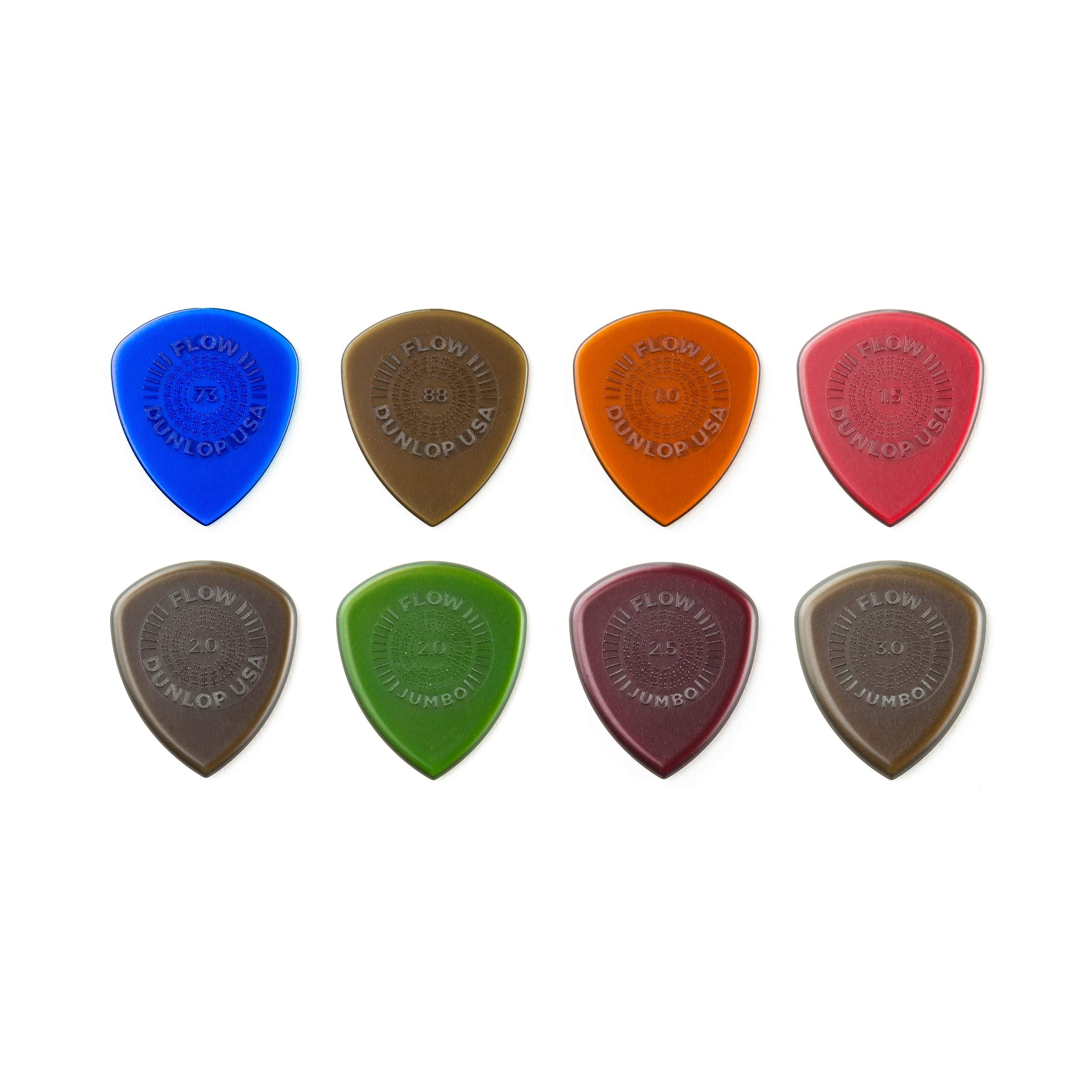 Foto 3 pulgar | Púas Para Guitarra Jim Dunlop Flow Variety Pack Pvp1.14 - Venta Internacional.