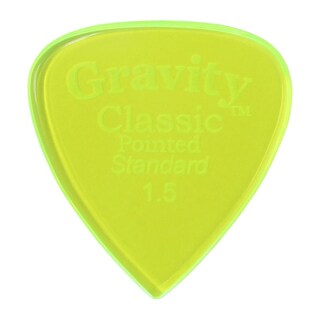 Foto 1 | Púa De Guitarra Gravity Classic Pointetished Standard, Verde Pulido - Venta Internacional.