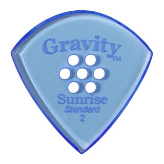 Foto 1 | Púa De Guitarra Gravity Sunrise Standard Pulido Azul - Venta Internacional.
