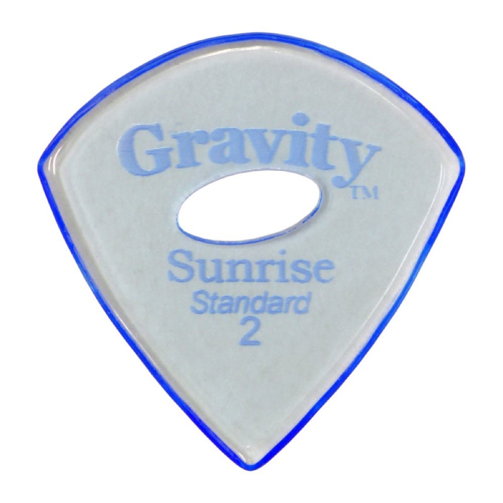 Foto 2 pulgar | Púa De Guitarra Gravity Sunrise De Tamaño Estándar De 2 Mm Con Empuñadura Elipse-hole - Venta Internacional.