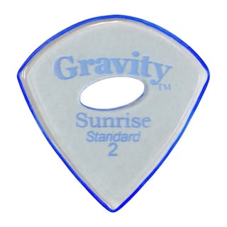 Foto 1 | Púa De Guitarra Gravity Sunrise De Tamaño Estándar De 2 Mm Con Empuñadura Elipse-hole - Venta Internacional.