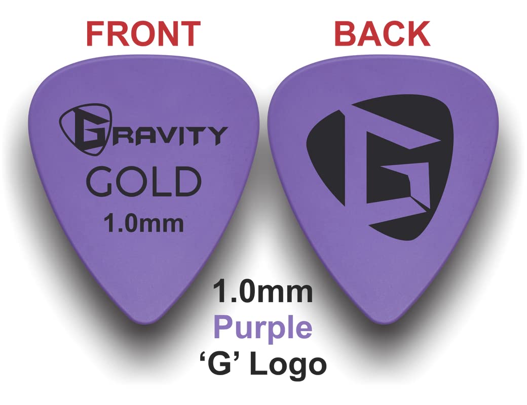 Foto 3 pulgar | Juego De 4 Púas Para Guitarra Gravity Gold Series Peek - Venta Internacional.