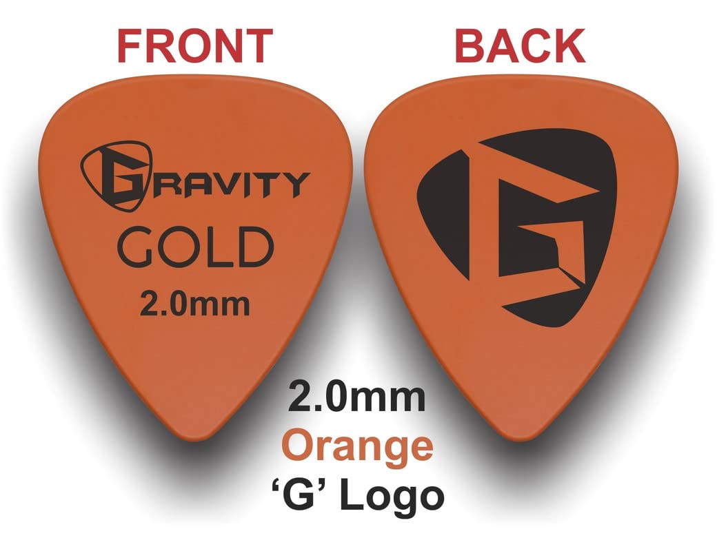 Foto 3 pulgar | Juego De 4 Púas Para Guitarra Gravity Gold Series Peek - Venta Internacional.