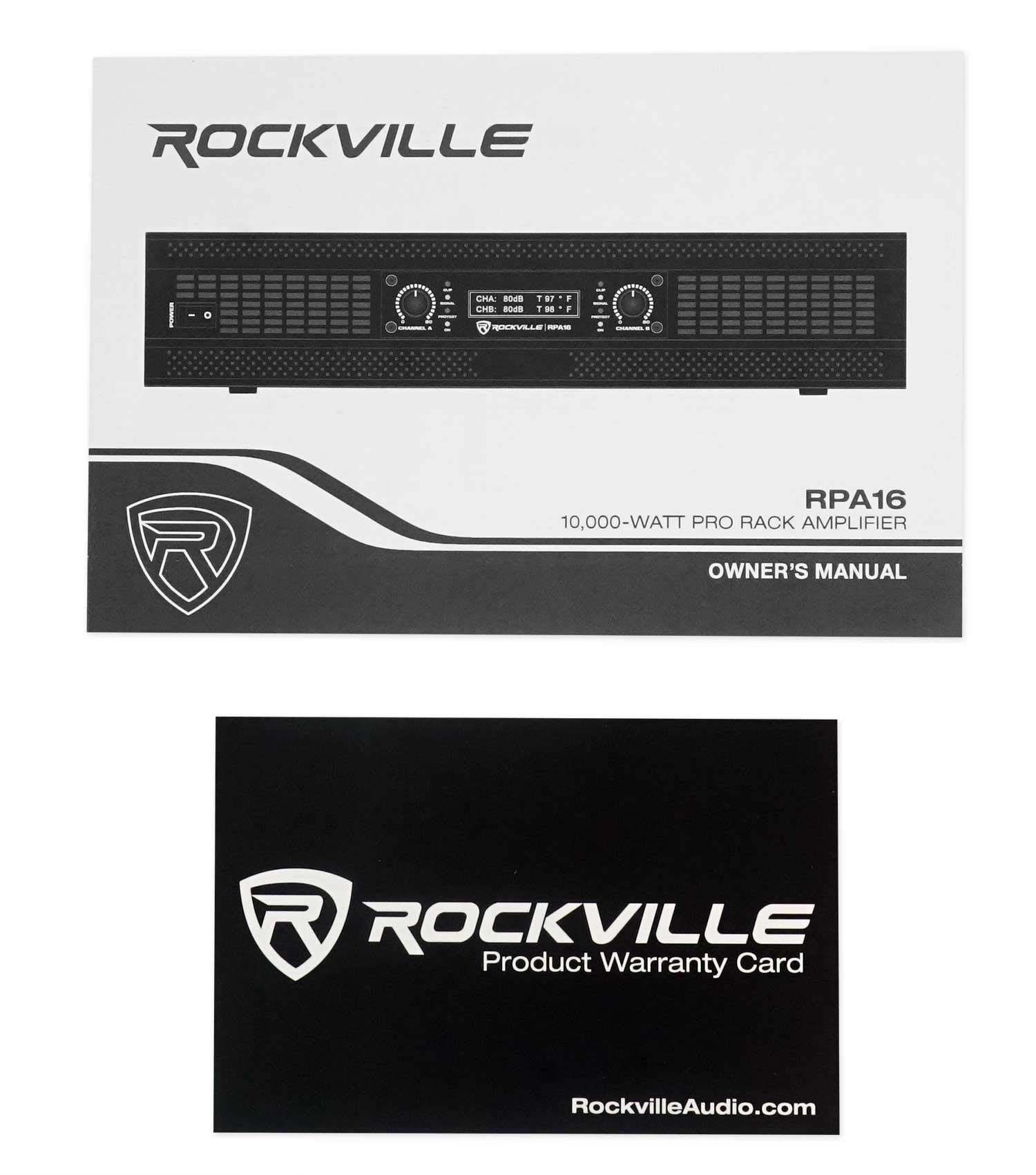 Foto 7 pulgar | Amplificador De Potencia Rockville Rpa14 3000w Rms De 2 Canales - Venta Internacional.