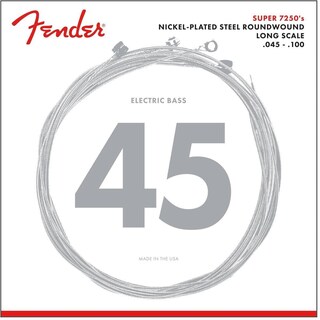 Foto 4 | Cuerdas Para Bajo Fender 7250 De Acero Niquelado, Bobinado - Venta Internacional.