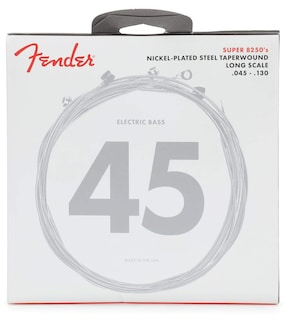 Foto 1 | Cuerdas Para Bajo Fender 8250, Acero Niquelado, Bobinado - Venta Internacional.
