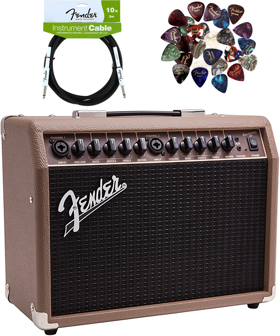 Foto 1 | Amplificador Fender Acoustasonic 40 Guitarra Acústica 40w - Venta Internacional.