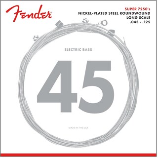Foto 1 | Cuerdas Para Bajo Fender 7250 De Acero Niquelado, Bobinado - Venta Internacional.