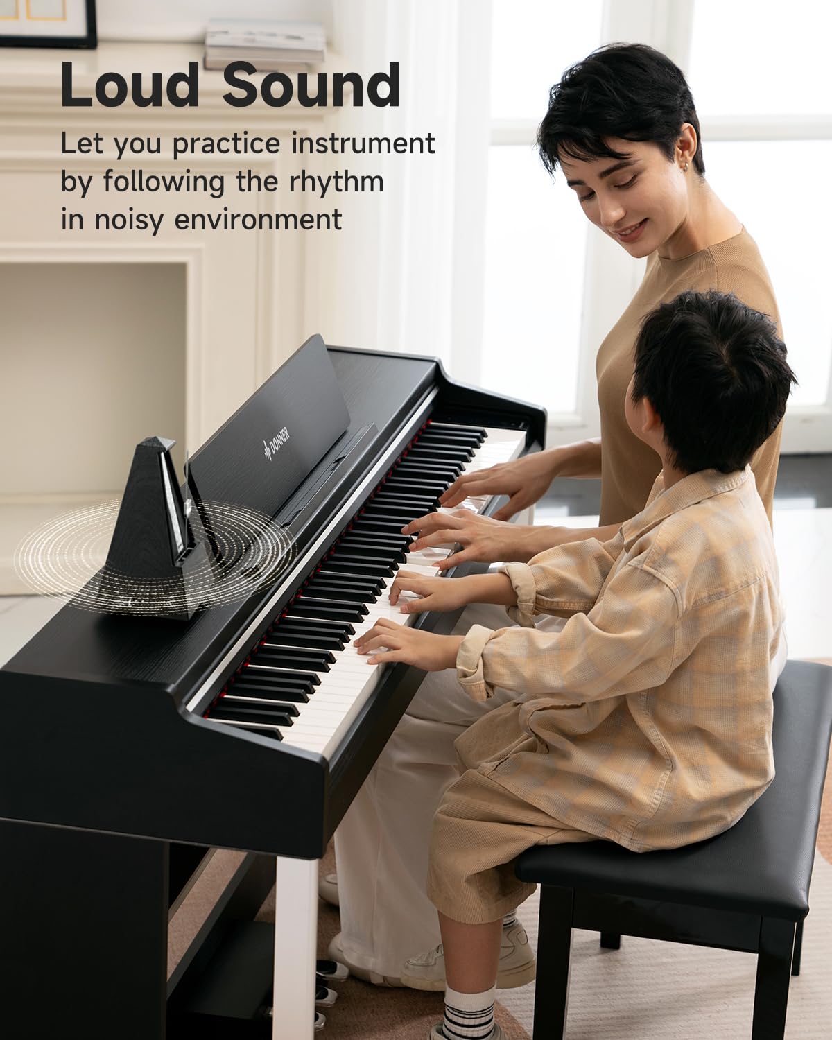 Foto 4 | Metrónomo Mecánico Donner Dpm-1 Para Piano, Guitarra Y Violín - Venta Internacional.