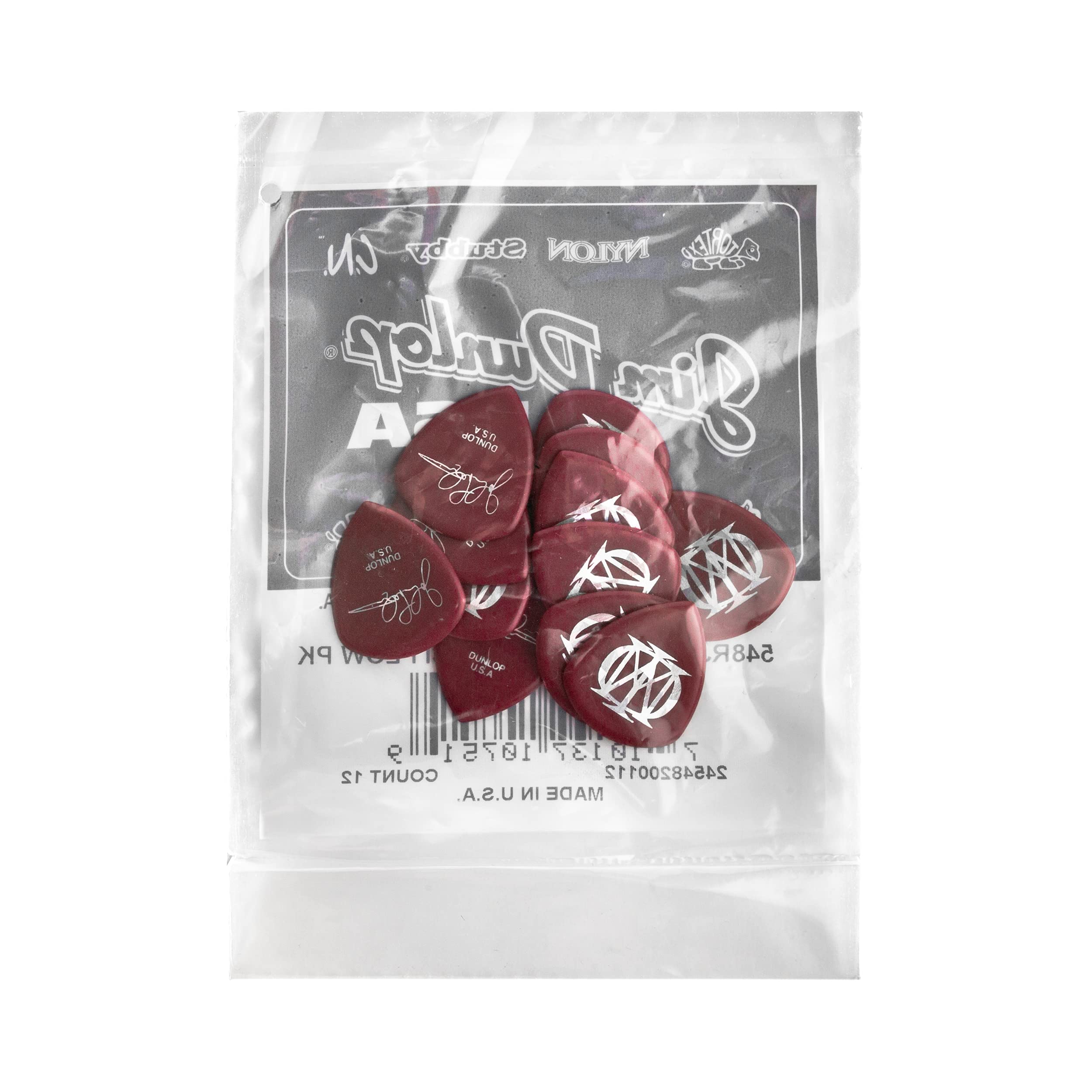 Foto 6 pulgar | Púas De Guitarra Jim Dunlop John Petrucci Flow 2.0 Mm, Paquete De 12 - Venta Internacional.