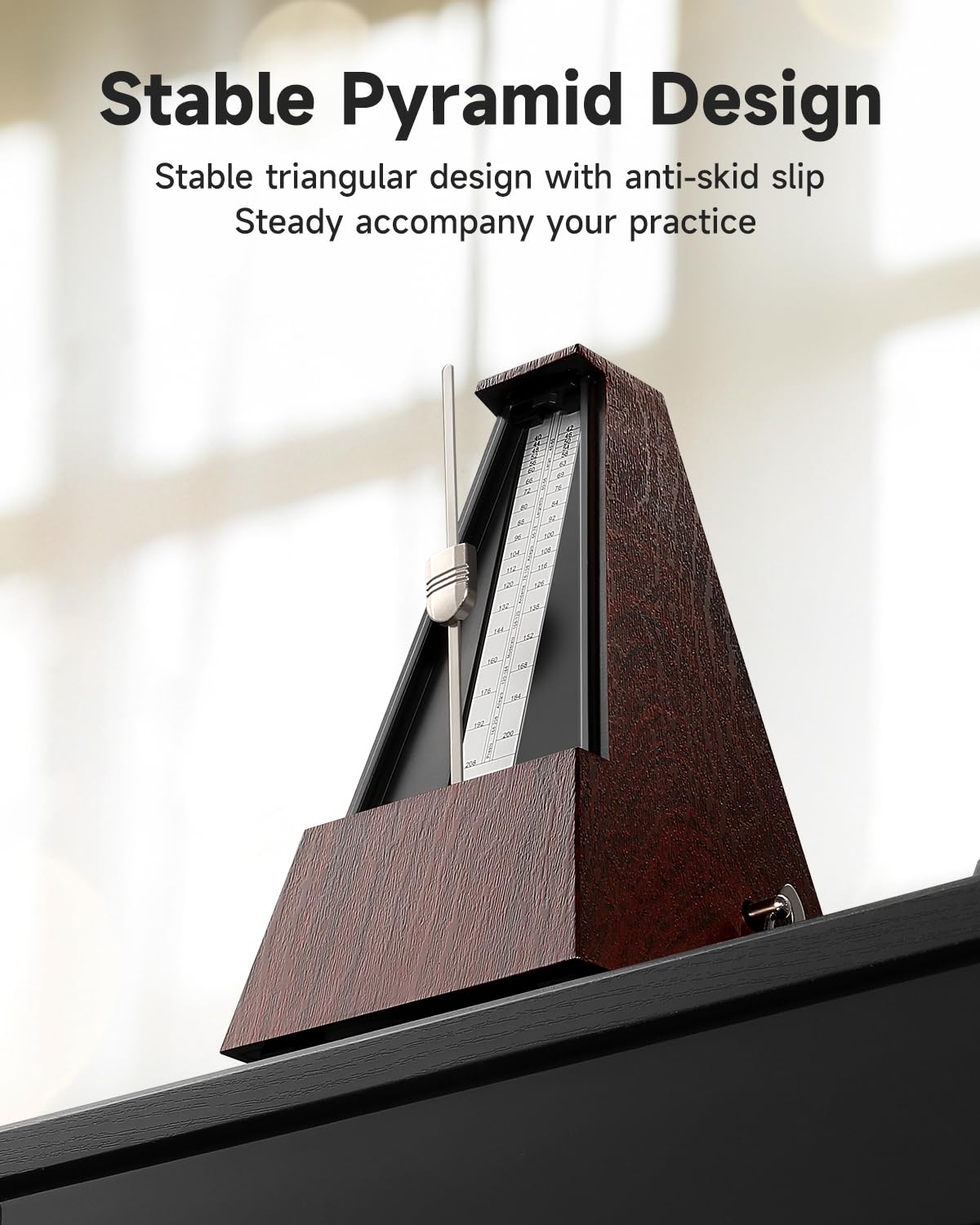Foto 7 pulgar | Metrónomo Mecánico Donner Dpm-1 Para Piano, Guitarra Y Violín - Venta Internacional.