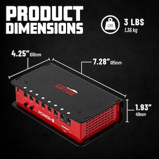 Foto 4 | Pedal De Efectos Para Guitarra Power Gator Cases Gtr-pwr-8 1600ma - Venta Internacional.
