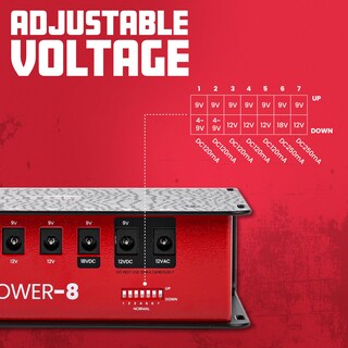 Foto 5 | Pedal De Efectos Para Guitarra Power Gator Cases Gtr-pwr-8 1600ma - Venta Internacional.