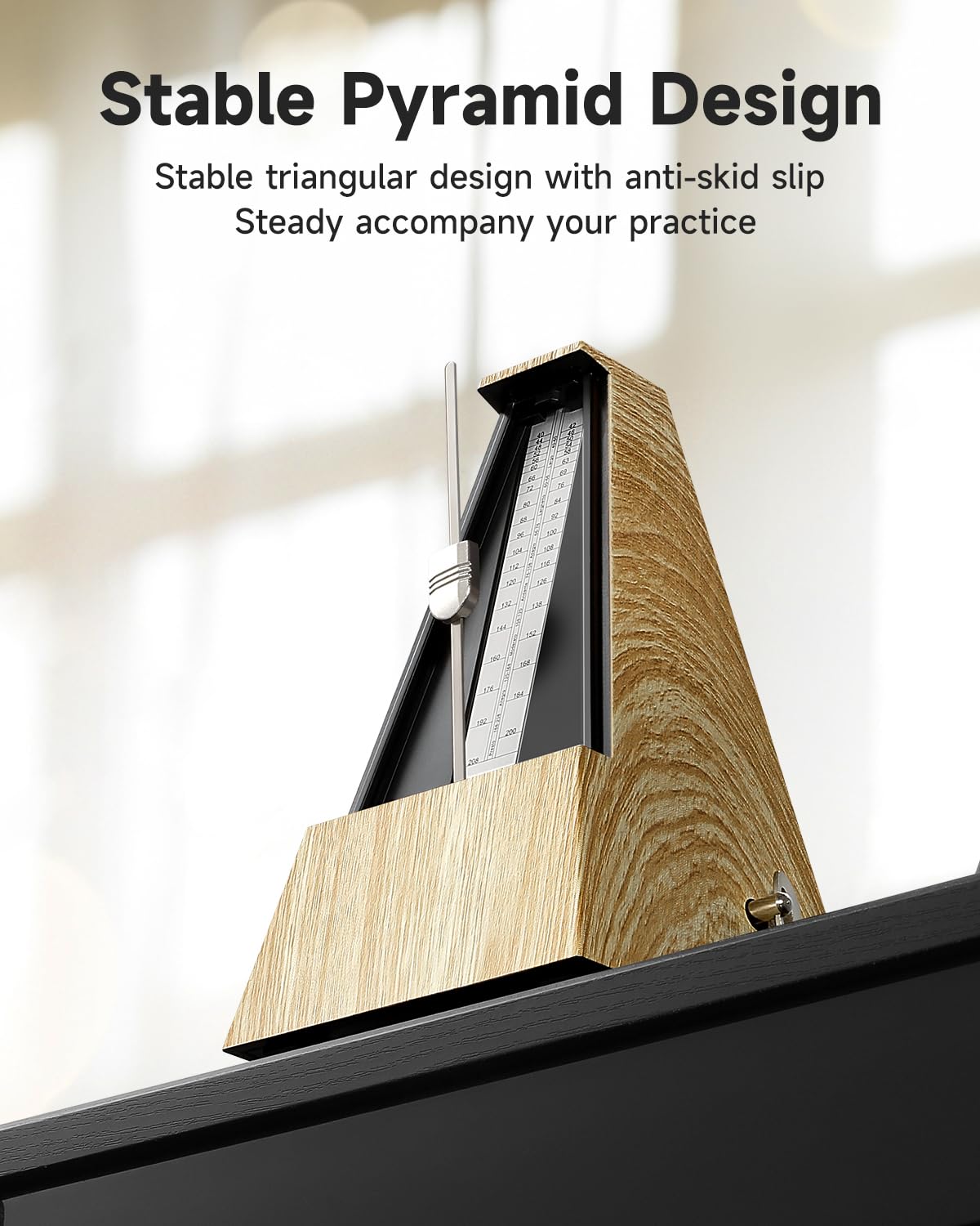 Foto 7 pulgar | Metrónomo Mecánico Donner Dpm-1 Para Piano, Guitarra Y Violín - Venta Internacional.
