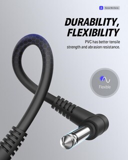 Foto 6 | Cables De Conexión Para Pedales De Efectos De Guitarra Donner De 6 Pulgadas, Negros, 3 Paquetes - Venta Internacional.